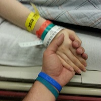 hands, hospital bands, suppport